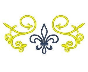 Matriz De Bordado - Arabesco Escudo