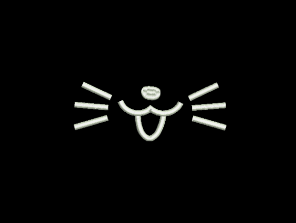 Matriz De Bordado - Focinho Gato
