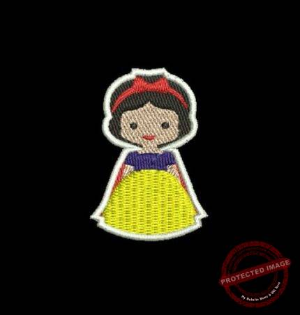 Matriz De Bordado Branca De Neve Para Bordar.
