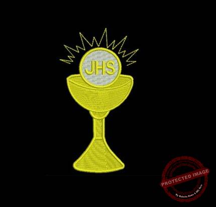 Matriz De Bordado Cálice JHS para bordar.