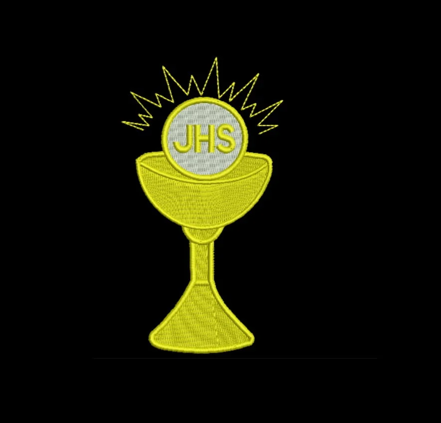 Matriz De Bordado Cálice JHS para bordar.