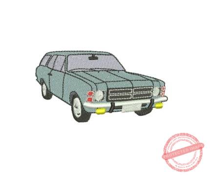 Matriz De Bordado Caravan para bordar. Carro Antigo