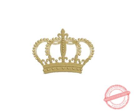 Matriz De Bordado Coroa para bordar