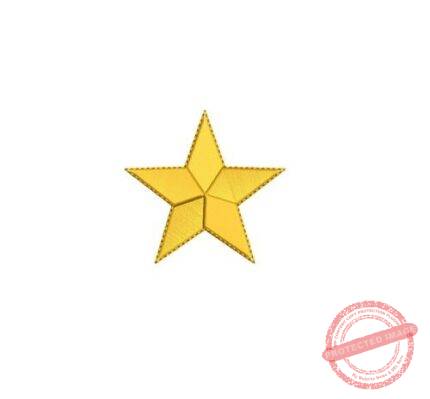 Matriz De Bordado Estrelinha para bordar