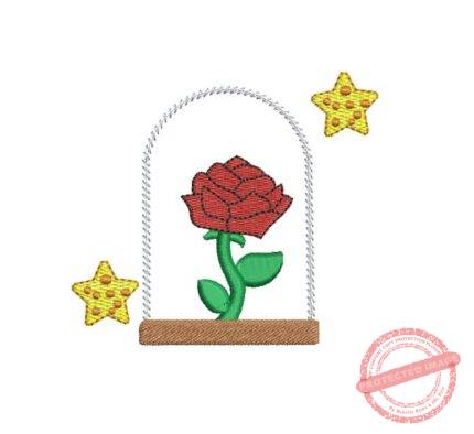 Matriz De Bordado Flor Pequeno Príncipe Para Bordar.