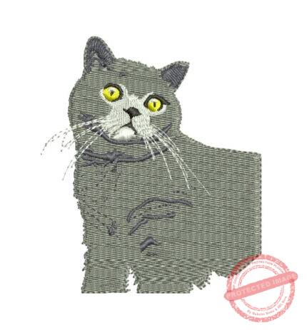 Matriz De Bordado Gatinho para bordar