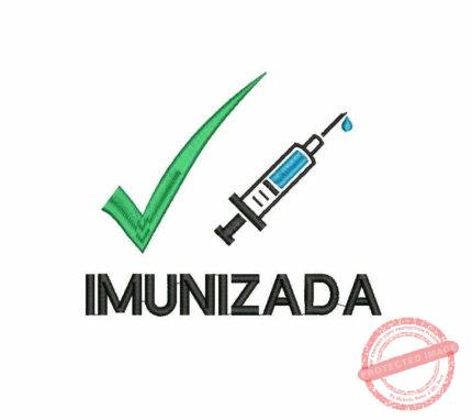 Matriz De Bordado Imunizada para Bordar. Tamanho para Máscara de Proteção