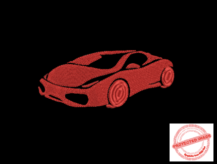 Matriz De Bordado Lamborghini para bordar.