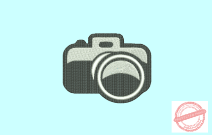 Matriz De Bordado Máquina Fotográfica para bordar.