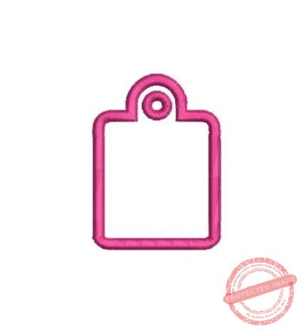 Matriz De Bordado Tag para bordar