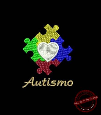 Matriz De Bordado Autismo Para Bordar.3