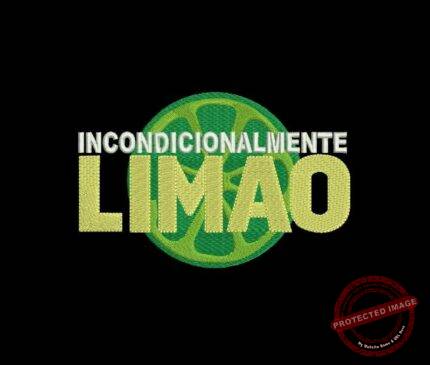 Matriz De Bordado Incondicionalmente Limão para bordar. Limão Com Mel