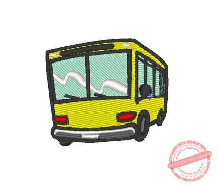 Matriz De Bordado ônibus para Bordar.