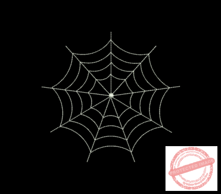 Matriz De Bordado teia aranha para bordar
