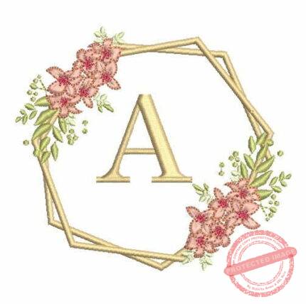 matriz-de-bordado-alfabeto-moldura-flores