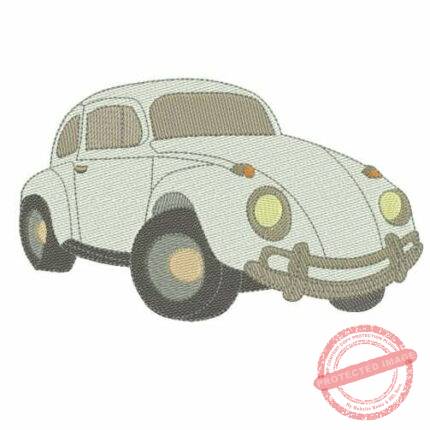 Matriz De Bordado - Fusca