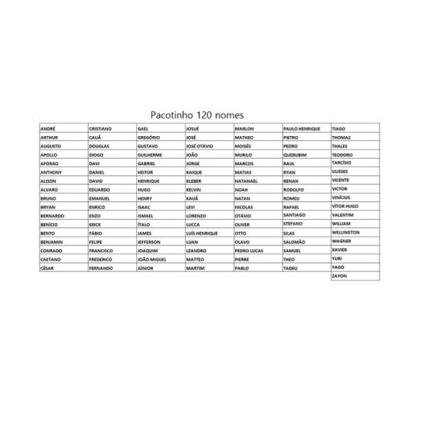 Matriz de Bordado Nomes Raposinha - Image 3