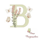 Matrizes de Bordados Coleção Rosas e Coleção Alfabeto Flores - Imagem 4