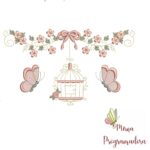 Matrizes de Bordados Coleção Florzinhas - Imagem 3