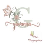 Matriz de Bordado - Nome Giovanna