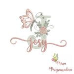 Matriz de Bordado - Nome Josy