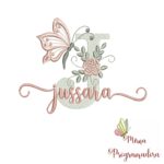 Matriz de Bordado - Nome Jussara
