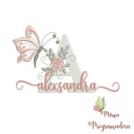 Matriz de Bordado - Alexsandra