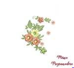 Matriz de bordado – Alfabeto Flores - Imagem 4