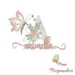 Matriz de Bordado - Nome Antonella