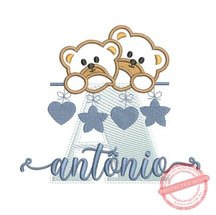 Matriz de Bordado Antônio