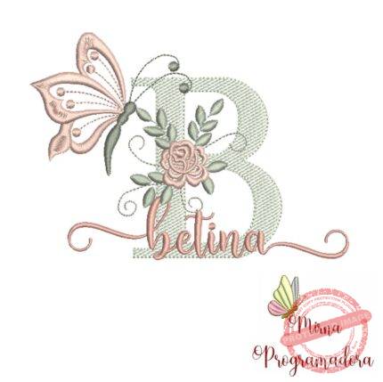 Matriz de Bordado - Nome Betina