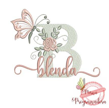 Matriz de Bordado - Nome Blenda