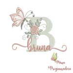 Matriz de Bordado - Nome Bruna
