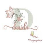 Matriz de Bordado - Nome Daniela