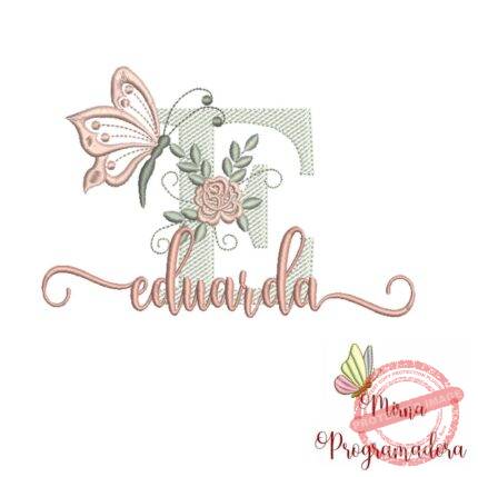 Matriz de Bordado - Nome Eduarda