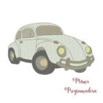 Matriz de bordado – Fusca