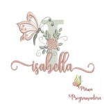 Matriz de Bordado - Nome Isabella