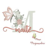 Matriz de bordado - Maitê