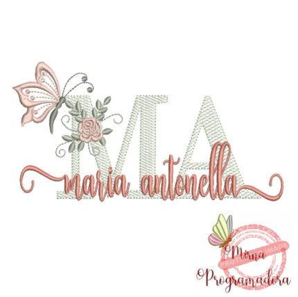 Matriz de bordado – Maria Antonella
