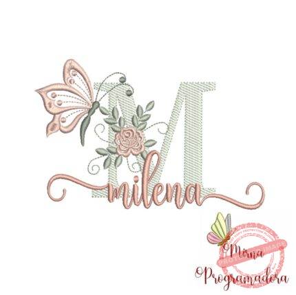 Matriz de Bordado - Nome Milena