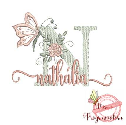 Matriz de Bordado - Nome Nathália