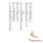 Matriz de Bordado 150 Nomes Feminino Borboleta Flores - Imagem 14