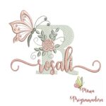 Matriz de Bordado - Nome Rosali