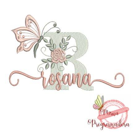 Matriz de Bordado - Nome Rosana