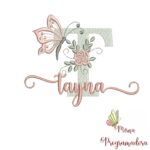 Matriz de Bordado - Nome Tayna