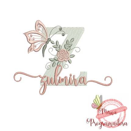 Matriz de Bordado - Nome Zulmira