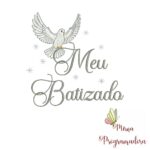 Matriz de Bordado Coleção Anjinhos e Batizado - Imagem 7
