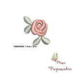 Matriz de Bordado Flores Banho - Imagem 7