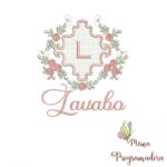 Matriz de Bordado Flores Banho - Imagem 5