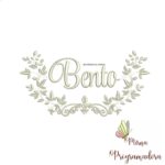 Matriz de Bordado 100 Nomes Raminhos Menina e Menino - Imagem 6